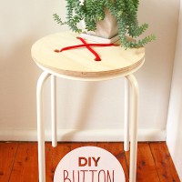 How-To: DIY Button Stool