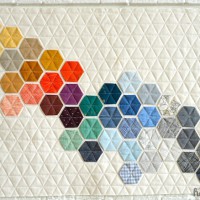 Quilting Inspiration: Machine-Stitched Hexagons