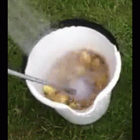 How-To: Peel A Bucket of Potatoes in Seconds