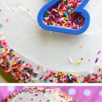 How-To: Write On A Cake With Sprinkles