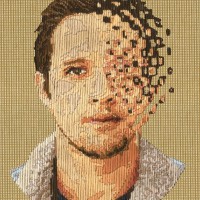 Catherine Tipping’s Embroidered Digital Portraits