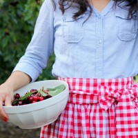 How-To: Simple Gathered Half Apron