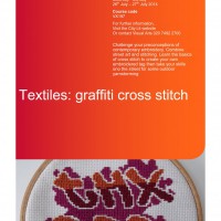 Graffiti Cross Stitch Workshop