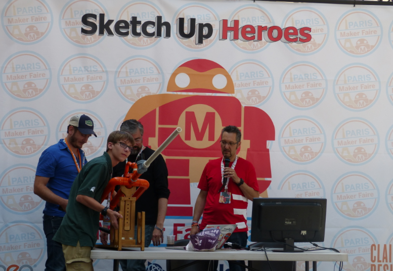 A word with Joey Hudy at Maker Faire Paris