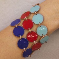 How-To: Torch-Fired Enamel Penny Bracelet