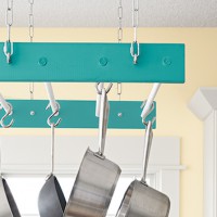 How-To: DIY Hanging Pot Rack