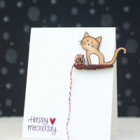 How-To: Kitty Cat Greeting Card