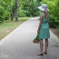 Summer Wardrobe: Bow Back Dress