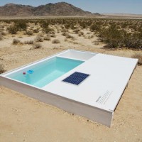 A Secret Little Swimming Pool Art Installation in the Mojave Desert