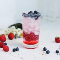 Recipe: Red, White, and Blue Mocktail