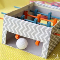 How-To: Mini Foosball Table for Kids