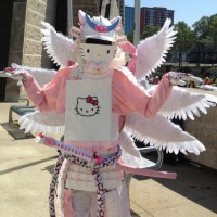 DIY Hello Kitty and Pikachu Samurai Armor