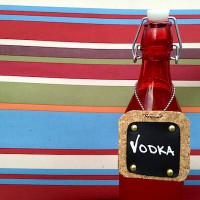 Flashback: Chalk Cloth Bottle Tags