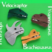 How-To: Clothespin Dinosaurs