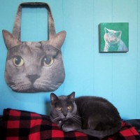 DIY Custom Cat Face Photo Purse