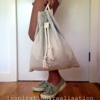 DIY Slouchy Backpack