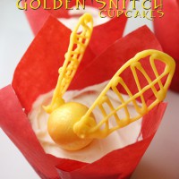 Golden Snitch Cupcakes