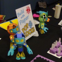 Paper Poseables Pop Locks (Created and Made in North Carolina)