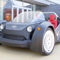 First Fused-Filament, Fully-Electric Vehicle
