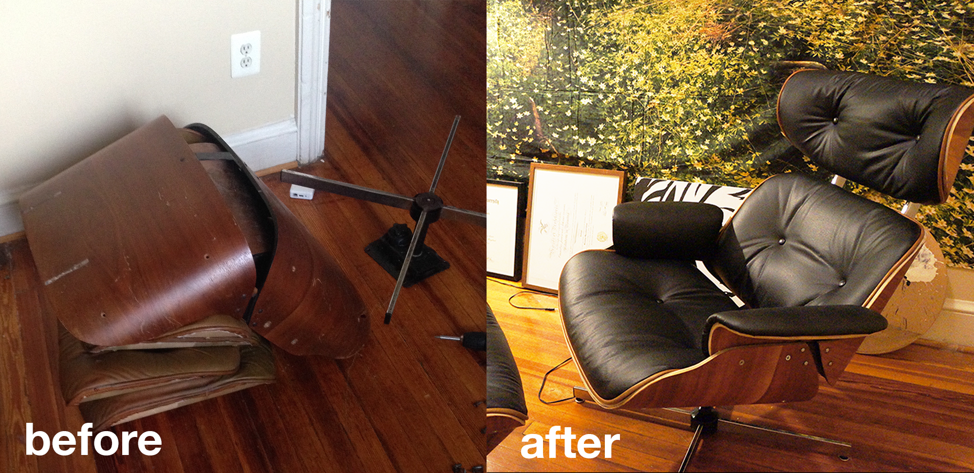 Restoring an Eames-Style Plycraft Chair