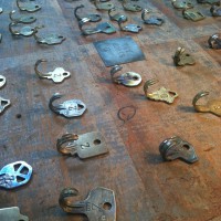 Peter Cole’s Vintage Key Hooks and Necklaces