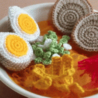 DIY Crocheted Ramen