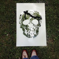 How-To: Frosted Skull Mirror