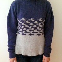 MC Escher Tessellating Pattern Sweater