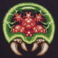 Metroid Cross-Stitch