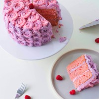 How-To: Decorate a Rose Buttercream Cake