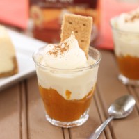 Pumpkin Cheesecake Pudding Shots