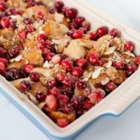 Recipe: Cranberry Almond French Toast Casserole