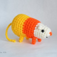 DIY Candy Corn Rat Crochet Pattern