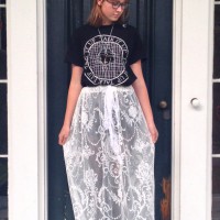 DIY Curtain Skirt