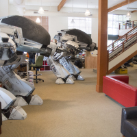 Just Another Day at Make HQ: Double the ED-209