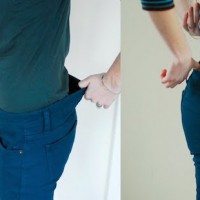 Waistband Gap Fix: Taking in Jeans at the Side Seams