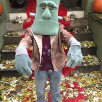 How To: Giant Foam Head Frankenstein’s Monster Costume