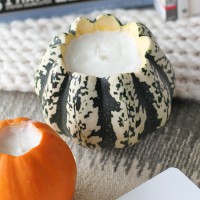 DIY Pumpkin-Scented Soy Wax Candles