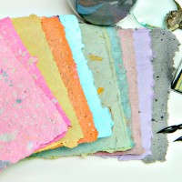 How To: Beautiful Handmade Paper in Custom Colors