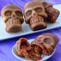 Stuffed Pizza Skulls Tutorial