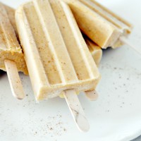 DIY Pumpkin Spice Latte Popsicles