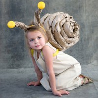 How-To: Kraft Paper Snail Costume