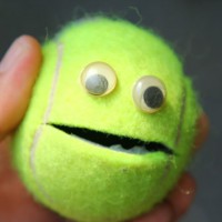 DIY Tennis Ball Holder