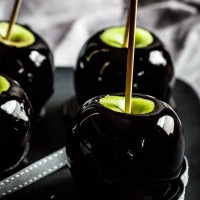 DIY “Poison” Toffee Apples