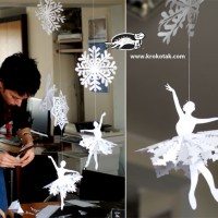 How-To: Paper Snowflake Ballerina