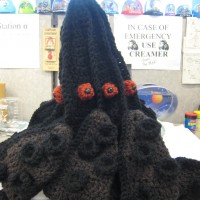 Crocheted Darkmantle Hat