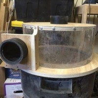 Cyclone Dust Separator Made From A Trash Can