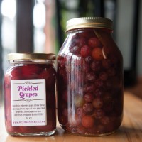 Pickle Grapes and Beets at Home