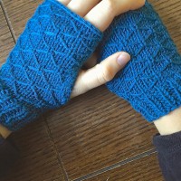 How-To: Lattice Knit Wrist Warmers