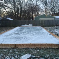 DIY Backyard Ice Rink